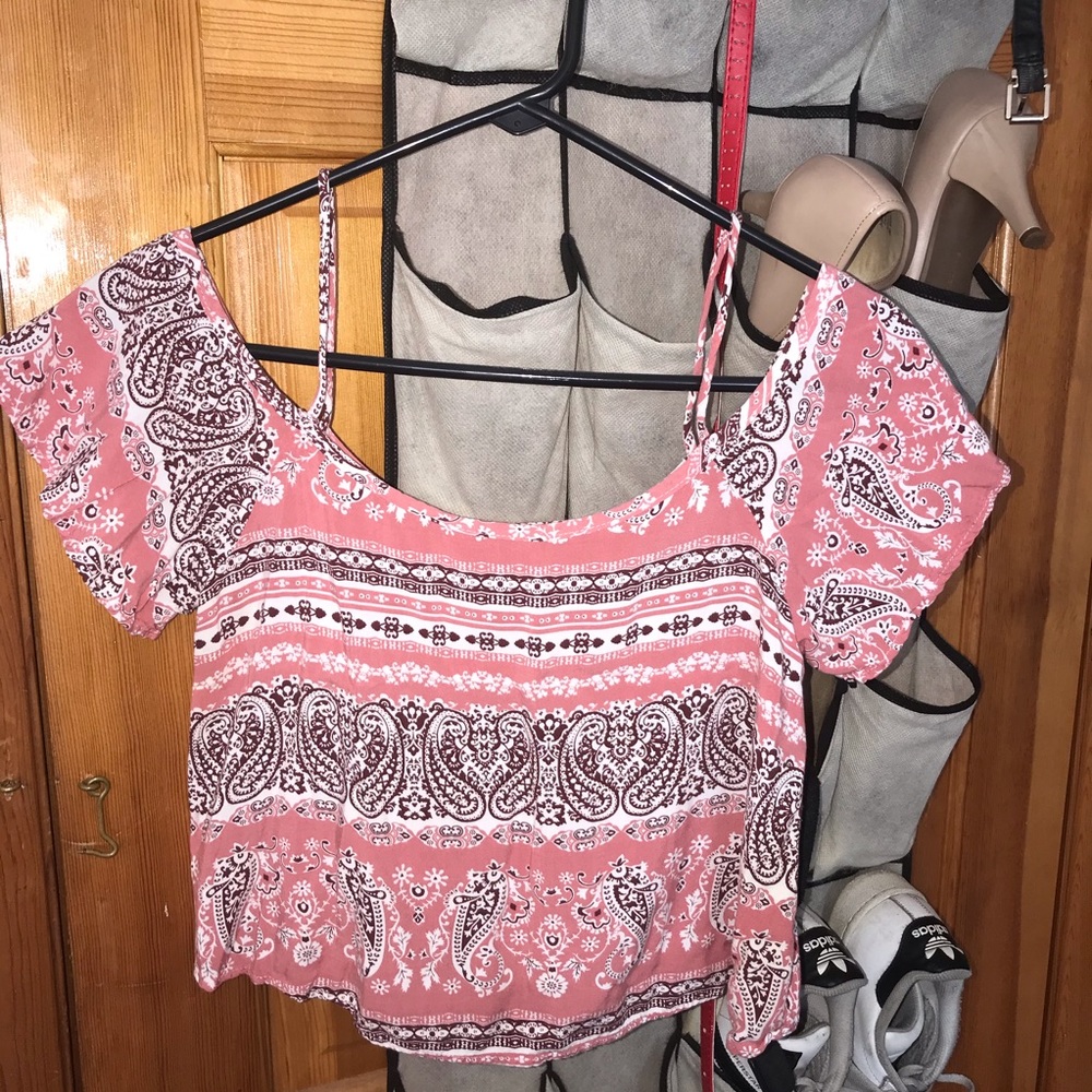 Off The Shoulder Charolette Russe Top
